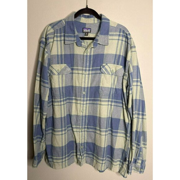 Patagonia Other - Patagonia Men's XXL Long-Sleeved Organic Cotton Midweight Fjord Flannel Shirt